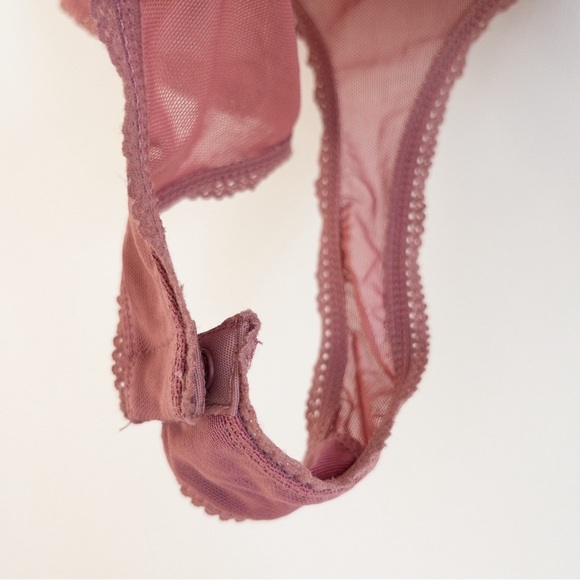 Intimately Free People 2 Haute 2 Handle Lace Floret Thong Bodysuit Lingerie Top - Picture 5 of 13